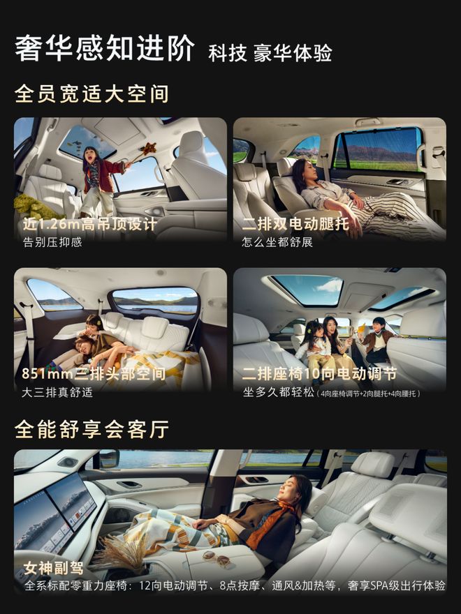 8万起 定义家庭SUV豪华新标杆魏牌全新蓝山智能进阶版限时275(图6)